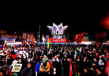 همخوانی نماهنگ «باید برخاست» در شهرستان قدس