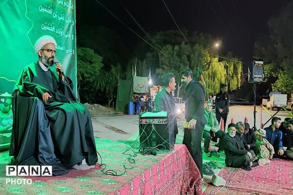 حسینیه شهدای شهر بار، رنگ بوی محرم گرفت به مناسبت ماه عزای آل اللّه