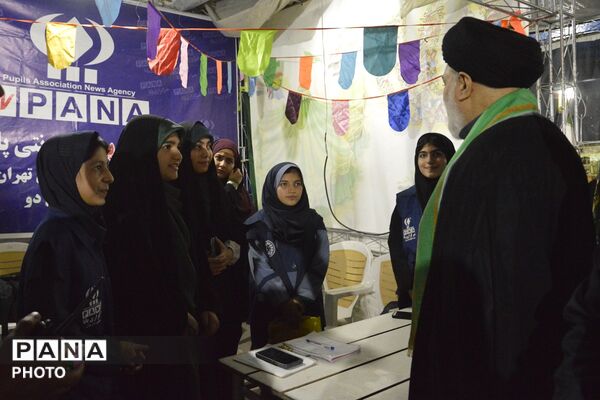 غرفه رادیو پانا در عید غدیر