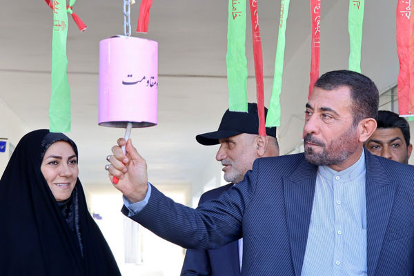 زنگ ایثار و مقاومت و زنگ پدافند غیر عامل در بوشهر 