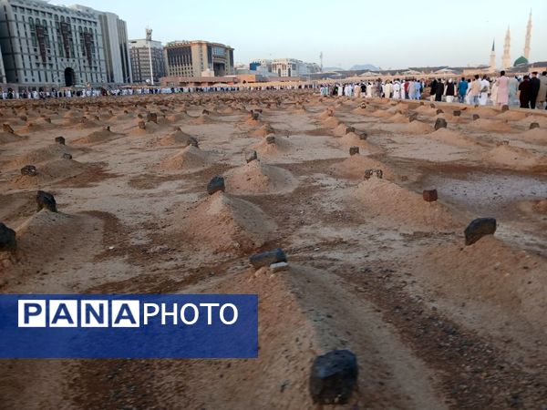 زیارت خبرنگار پانا از قبرستان ائمه بقیع