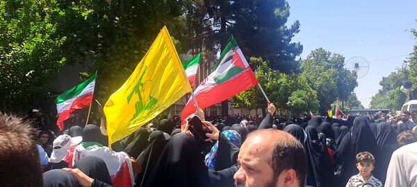 راهپیمایی جمعه خشم و نصر در نیشابور 