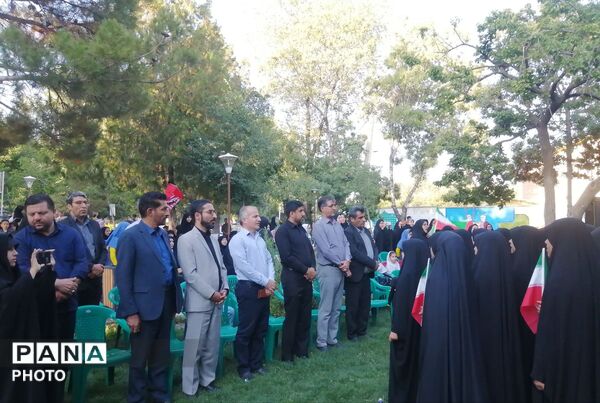 آیین وداع با رهبر شهید انقلاب در بام ایران
