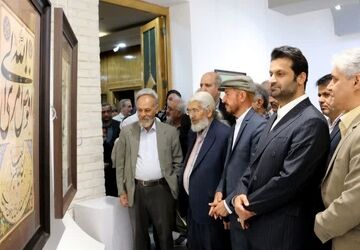 نمایشگاه آثار خوشنویسی قرآنی «وحی و قلم»