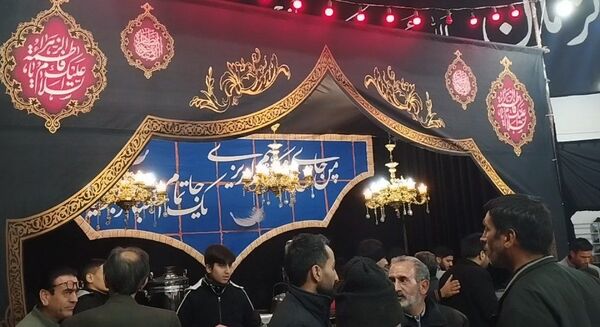 مراسم عزاداری شام شهادت حضرت فاطمه زهرا (س) در خلیل آباد