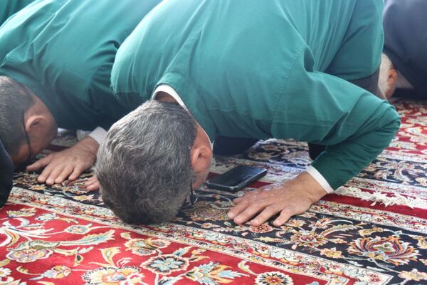 حرم مطهر رضوی، غرق در نوای مهمانان خدا