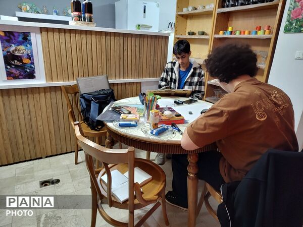 ورکشاپ هنری" نقش آفرین باش" کانون فرهنگی تربیتی ۱۵ خرداد ناحیه سه مشهد