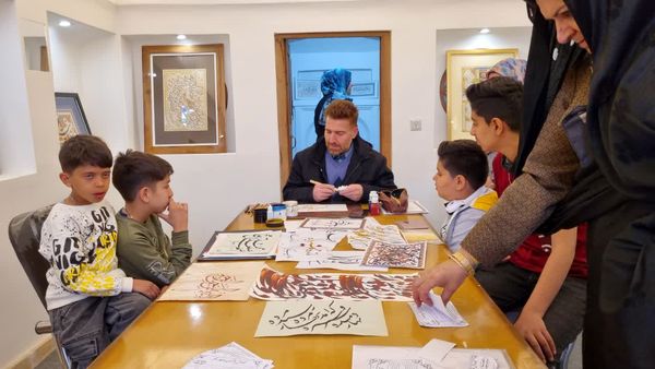 برگزاری نمایشگاه گروهی اعضاء انجمن خوشنویسان در خانه علم نجف آباد