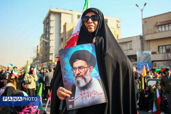 راهپیمایی محکومیت اقدامات تروریستی آمریکا و رژیم صهیونیستی علیه ملت ایران