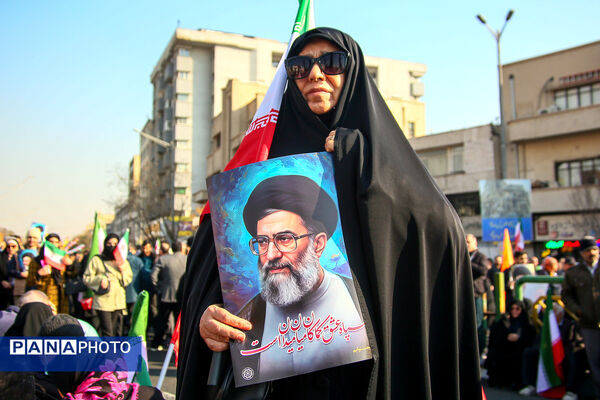 راهپیمایی محکومیت اقدامات تروریستی آمریکا و رژیم صهیونیستی علیه ملت ایران