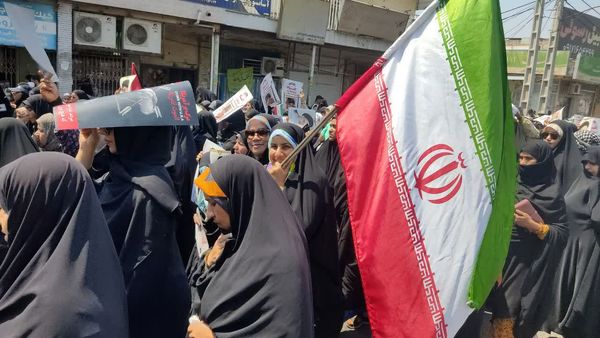 خروش آحاد مردم شهرستان میناب در حمایت از مظلوم فلسطین