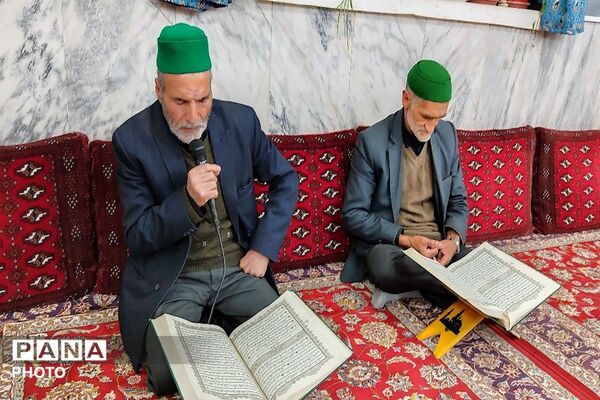 قرائت قرآن در شب بیست سوم ماه مبارک رمضان مسجد جامع شهر بار 