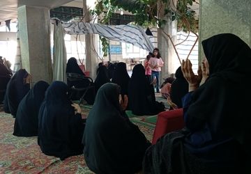 برگزاری روضه خواهران در بن