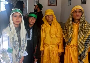 حضور پررنگ نوجوانان در تعزیه خوانی