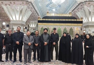 حس و حال مرقد امام خمینی (ره) با حضور سه هزار دانش آموز انقلابی