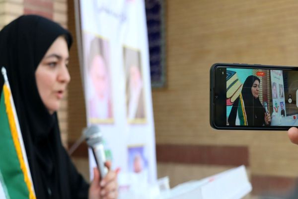 آیین افتتاح کلاس ورزش مدرسه ۲۲ بهمن روستای مندکان شهرستان پاکدشت  