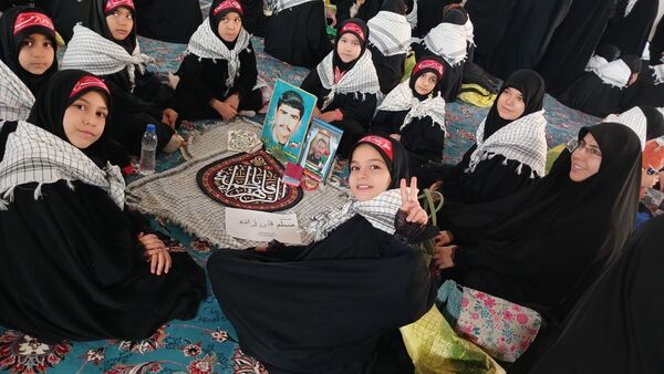 برگزاری اجتماع بزرگ حلقه صالحین در مصلی کرج 