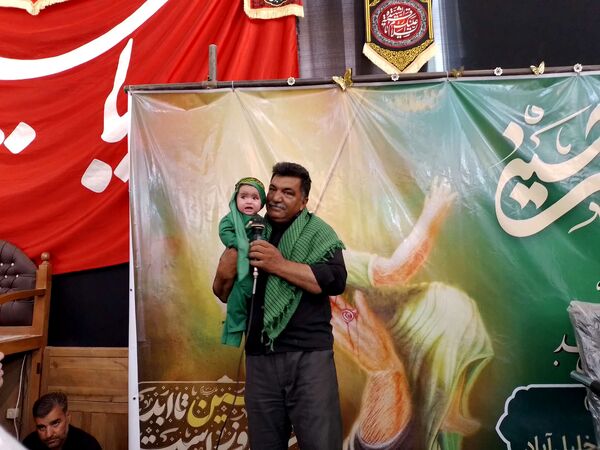 برگزاری مراسم شیرخوارگان حسینی در خلیل آباد