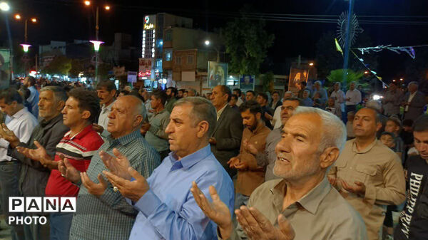 نود و هفت شب حضور حماسی و با شکوه مردم کوهدشت، در میدان امام خمینی(ره)