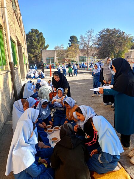 عزاداری ایام فاطمیه در دبستان  بنت الهدی صدر ۲