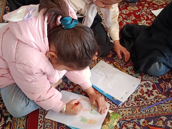 برپایی غرفه کودک در نمازجمعه شهرستان کاشمر 