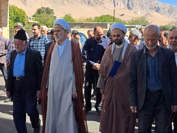 راهپیمایی بشارت نصر در شهر و بخش گندمان 