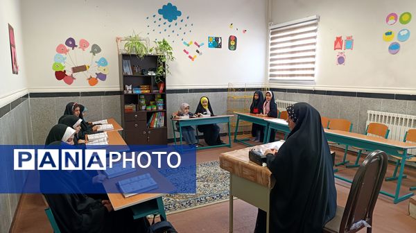 محافل انس با قرآن همزمان با ایام ماه مبارک رمضان در مدارس پردیس 