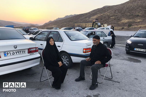 پذیرایی از زائران رضوی در مسیر بازگشت؛ خدمت بی‌منت در موکب «رهبر شهیدم»