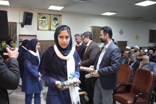 آیین گرامیداشت هفته امور تربیتی و تربیت اسلامی در شهرستان سمنان 