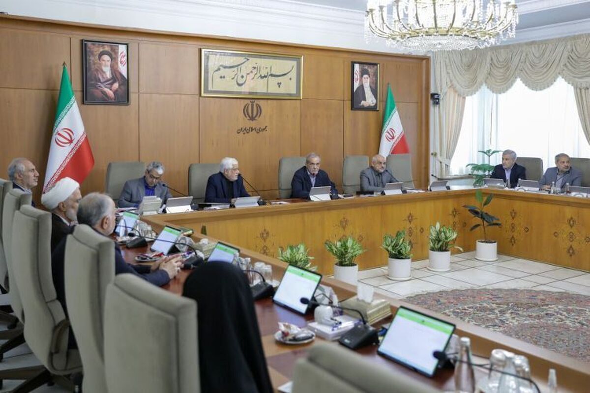 جلسه هیأت دولت با حضور رئیس‌جمهور برگزار شد