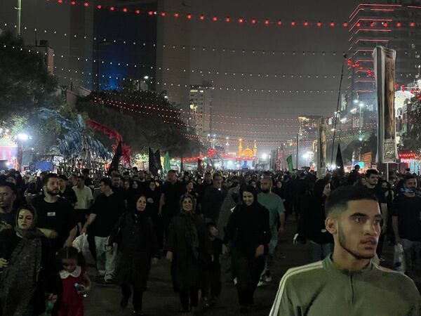مراسم شب شهادت امام رئوف در مشهد مقدس 