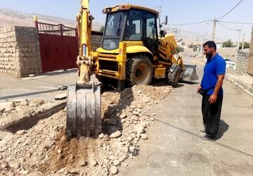 آب رسانی به روستاهای بخش ماژین دره شهر 