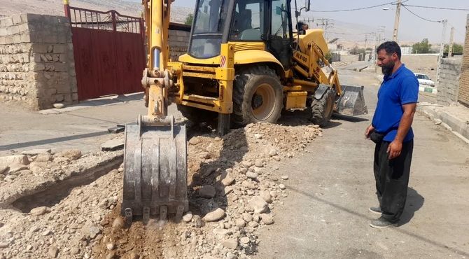 آب رسانی به روستاهای بخش ماژین دره شهر 