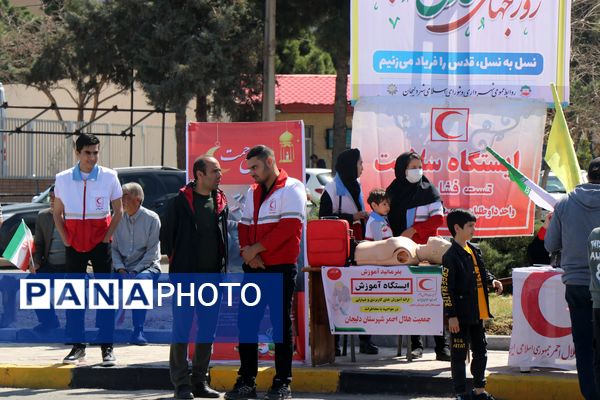 حضور شکوهمند مردم دلیجان در راهپیمایی روز قدس