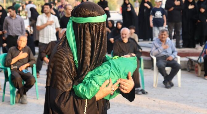 آیین تعزیه در امامزاده عقیل (ع) اسلامشهر
