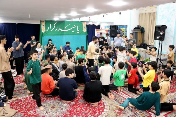 اعتکاف دانش آموزی در مساجد لنگرود