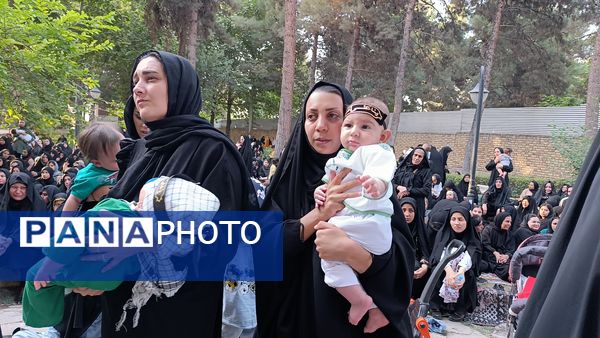 مراسم شیرخوارگان حسینی در آشخانه 