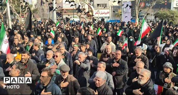 دوازدهمین راهپیمایی شهرستان فردیس به خونخواهی رهبر شهید و بیعت با رهبر جدید  