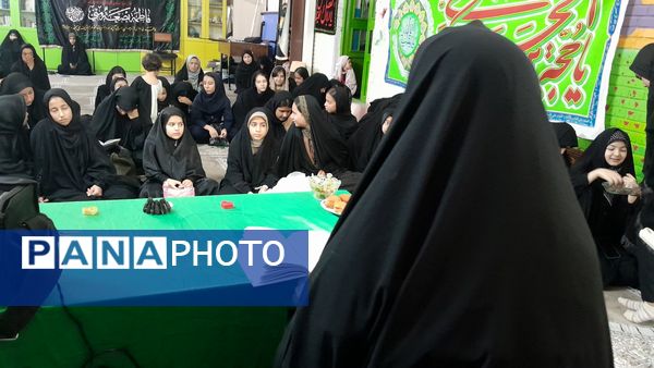 عزاداری دختران احلی من العسل به مناسبت شهادت حضرت رقیه(س)