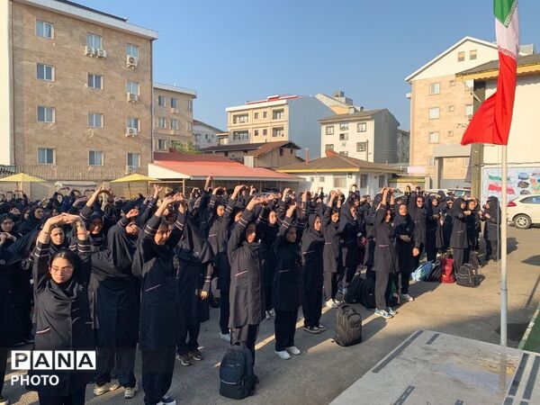 مهر، مقاومت و افتخار؛ شروع هفته اول سال تحصیلی در فرزانگان رشت