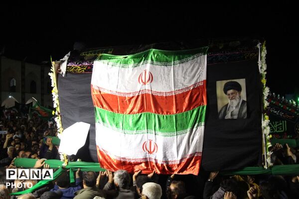 اجتماع عظیم هیات‌های یزدی در سوگ شهادت رهبر انقلاب