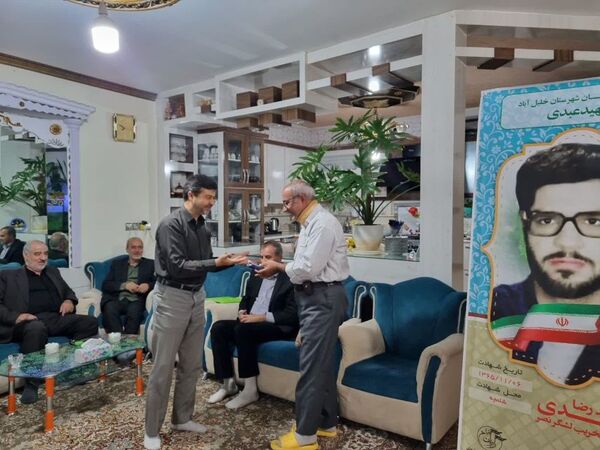 مراسم ماهانه انجمن راویان فتح در شهرستان خلیل‌آباد