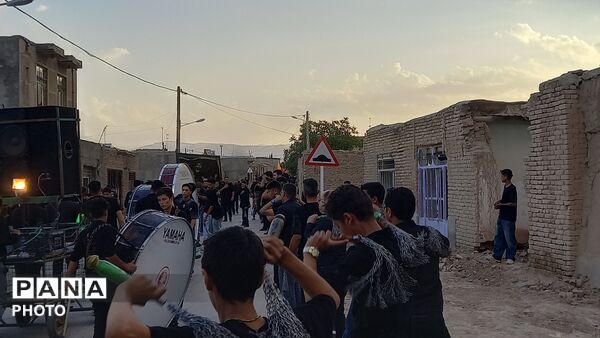 عاشورای حسینی در روستای چری