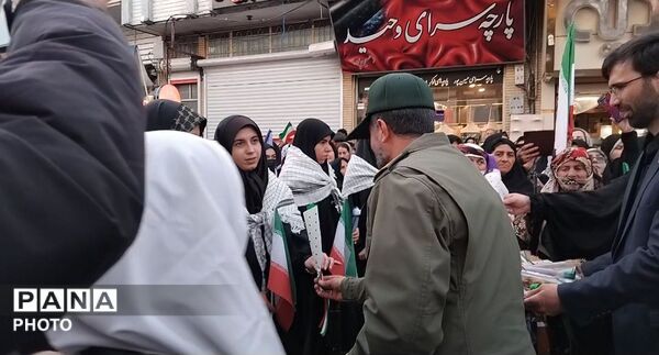 اجتماع و رزمایش بزرگ 2000 نفری دختران جانفدای اهر