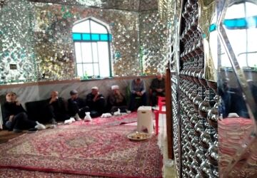 عزاداری ایام پایانی ماه صفر در آمل