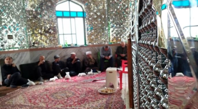 عزاداری ایام پایانی ماه صفر در آمل