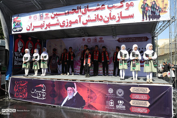 پیاده‌روی جاماندگان اربعین در تهران - 3