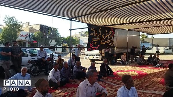 تعزیه خوانی در خیابان طالقانی نیشابور 