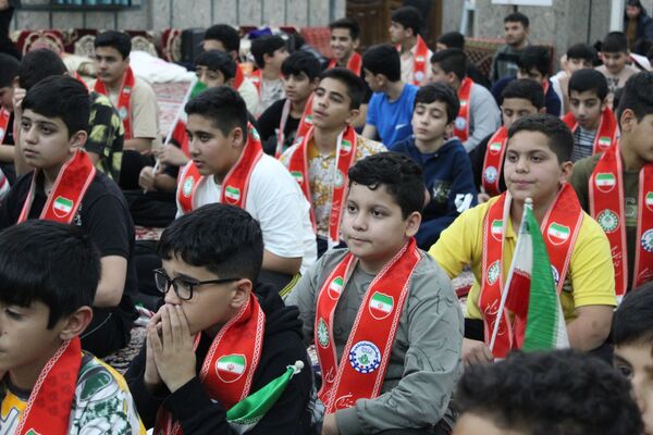 حضور قائم‌مقام سازمان دانش آموزی کشور در جمع پیشتازان معتکف گرمه 