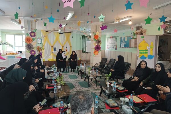 حضور مدیران مدارس ابتدایی ناحیه دو شهرری در جلسه قطبی مدیران 